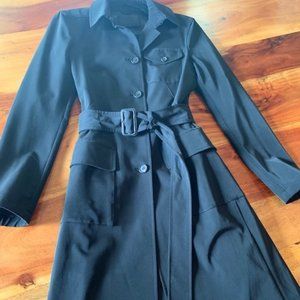 Prada Black Trench Coat